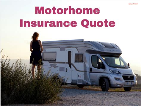 motorhome insurance quote no info.